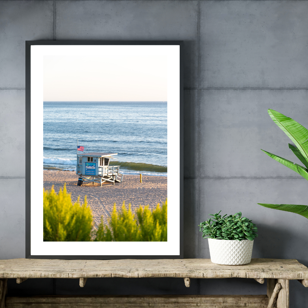 "Golden Hour Blues" (Manhattan Beach, CA)