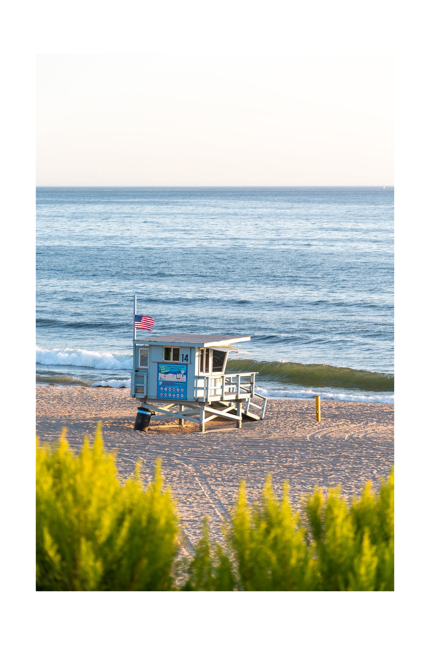 "Golden Hour Blues" (Manhattan Beach, CA)