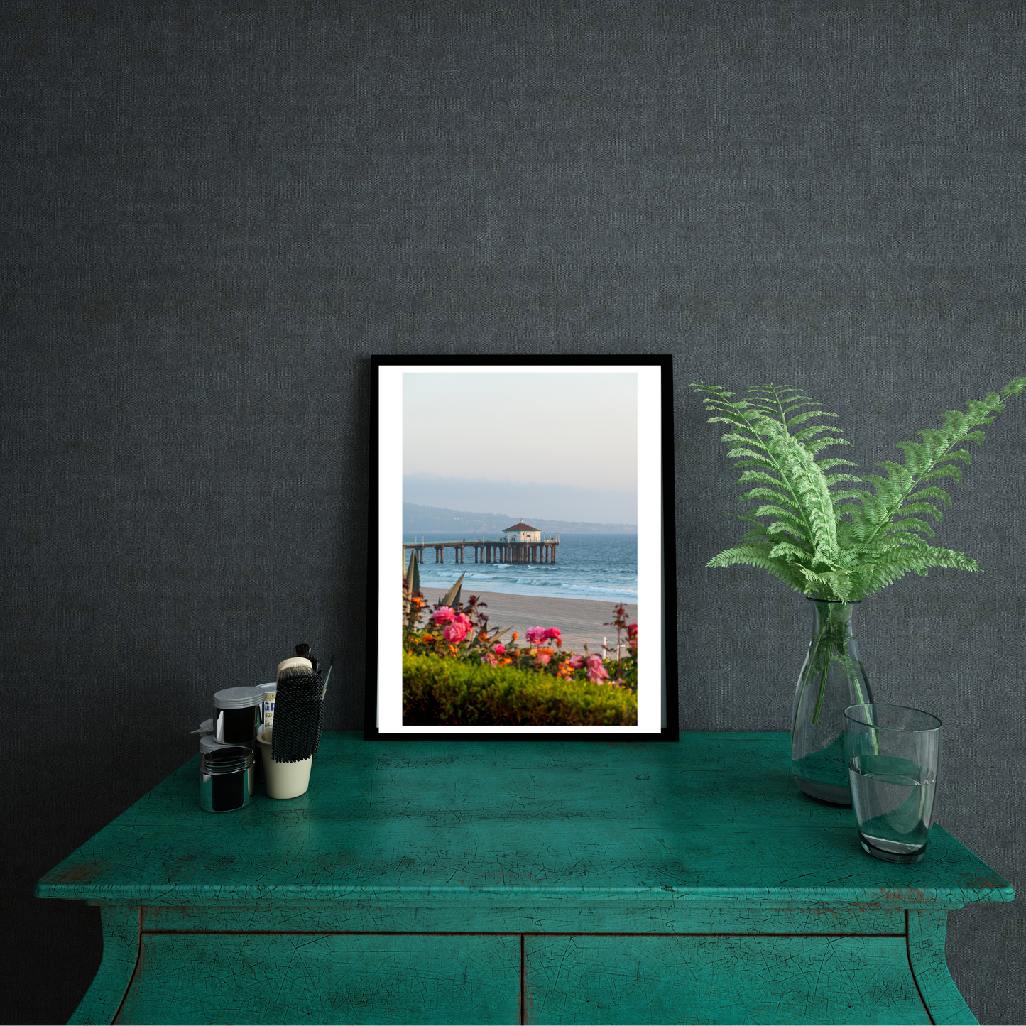 "Rosy View" (Manhattan Beach, CA)